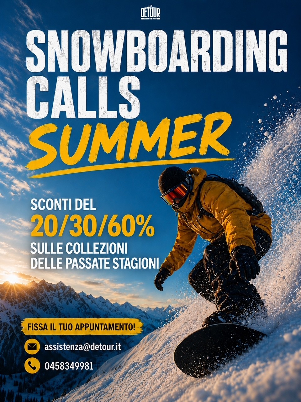 SNOWBOARDING CALLS SUMMER